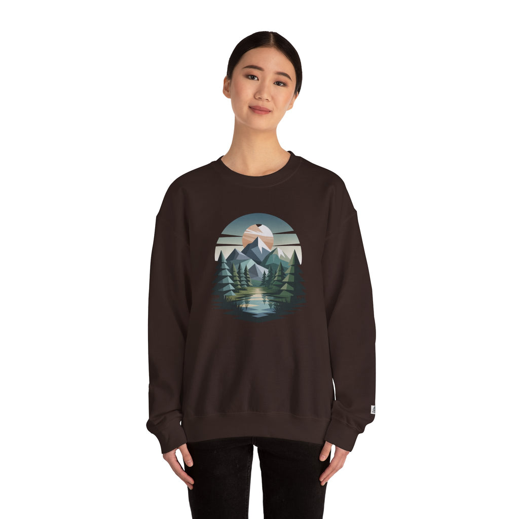 Mountain Lake Crewneck Sweatshirt