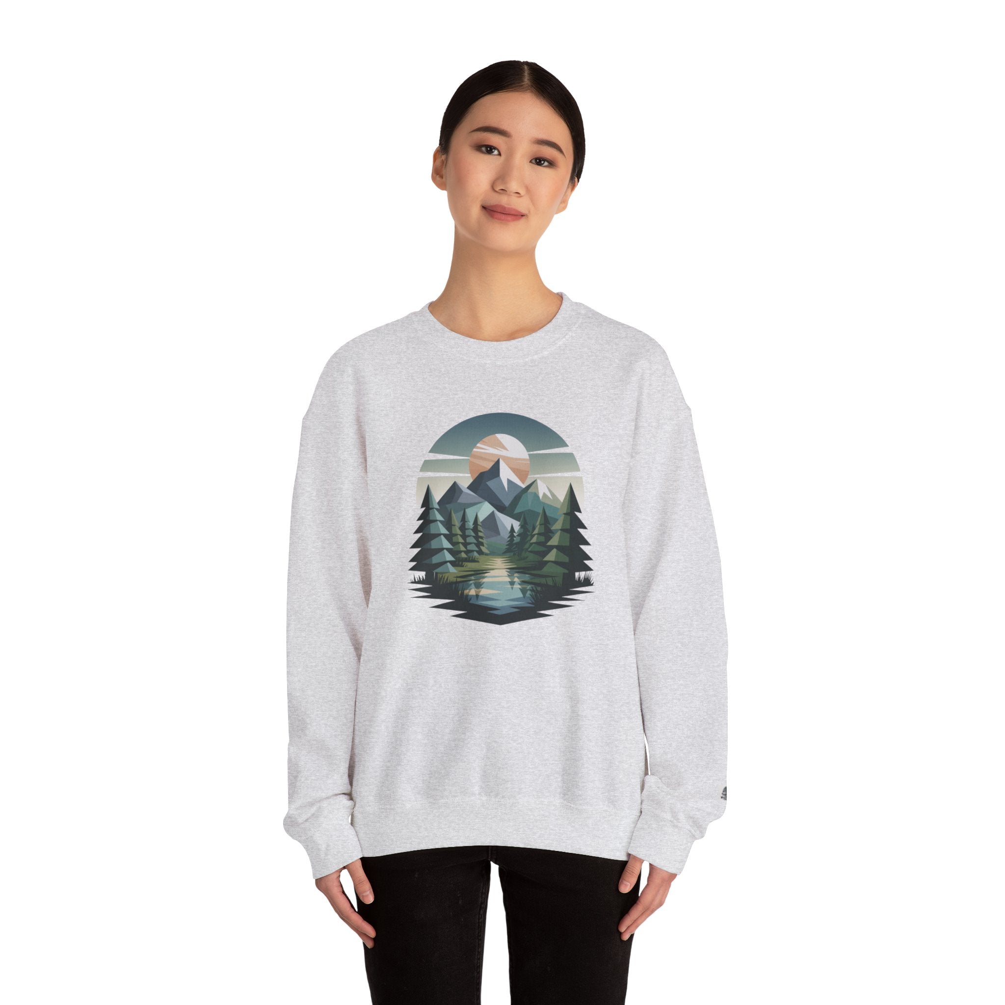 Mountain Lake Crewneck Sweatshirt