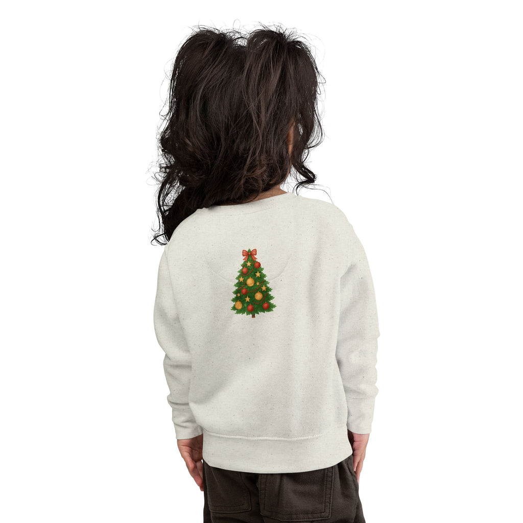 Toddler Sweatshirt — Cute Holiday Elf Coloring Graphic