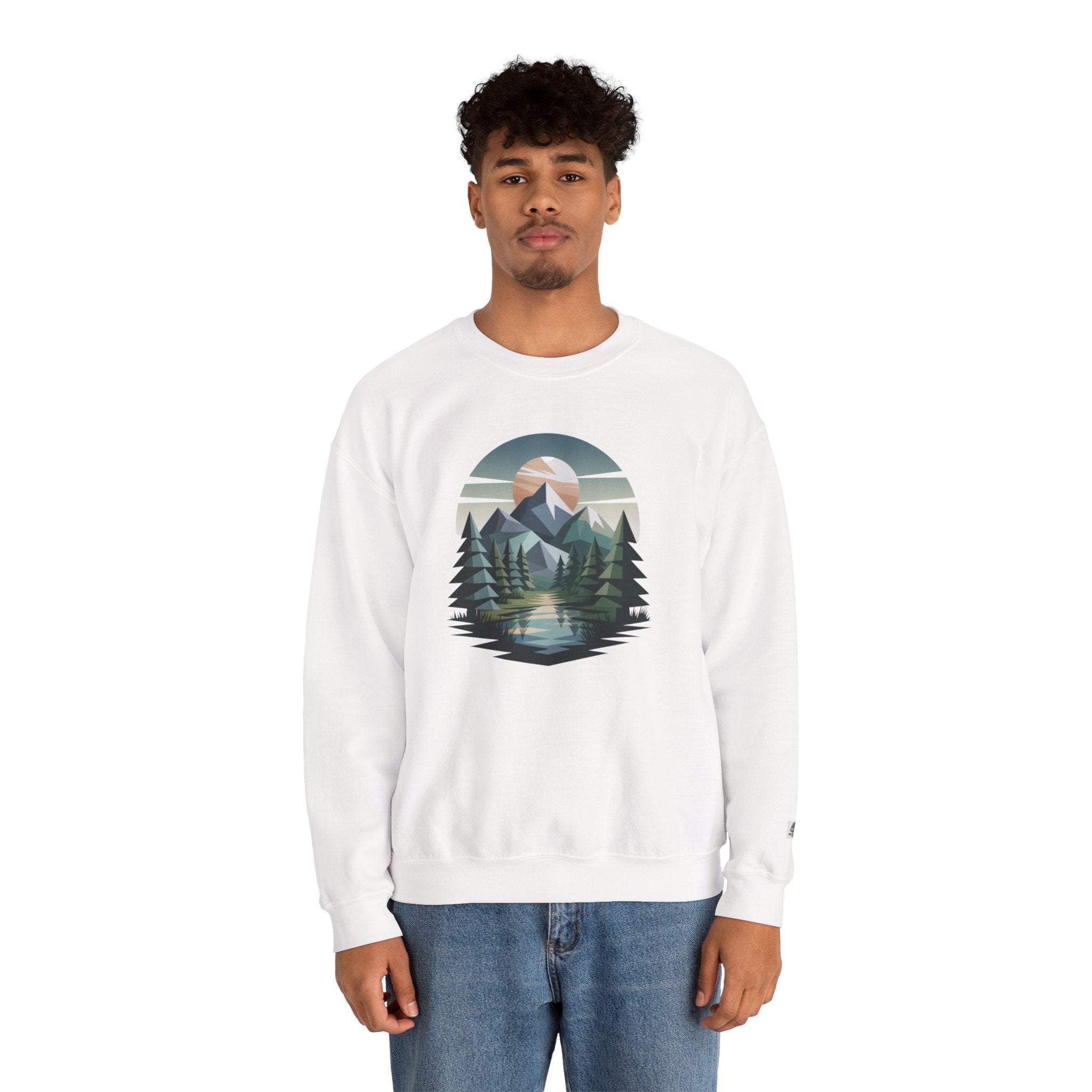 Mountain Lake Crewneck Sweatshirt