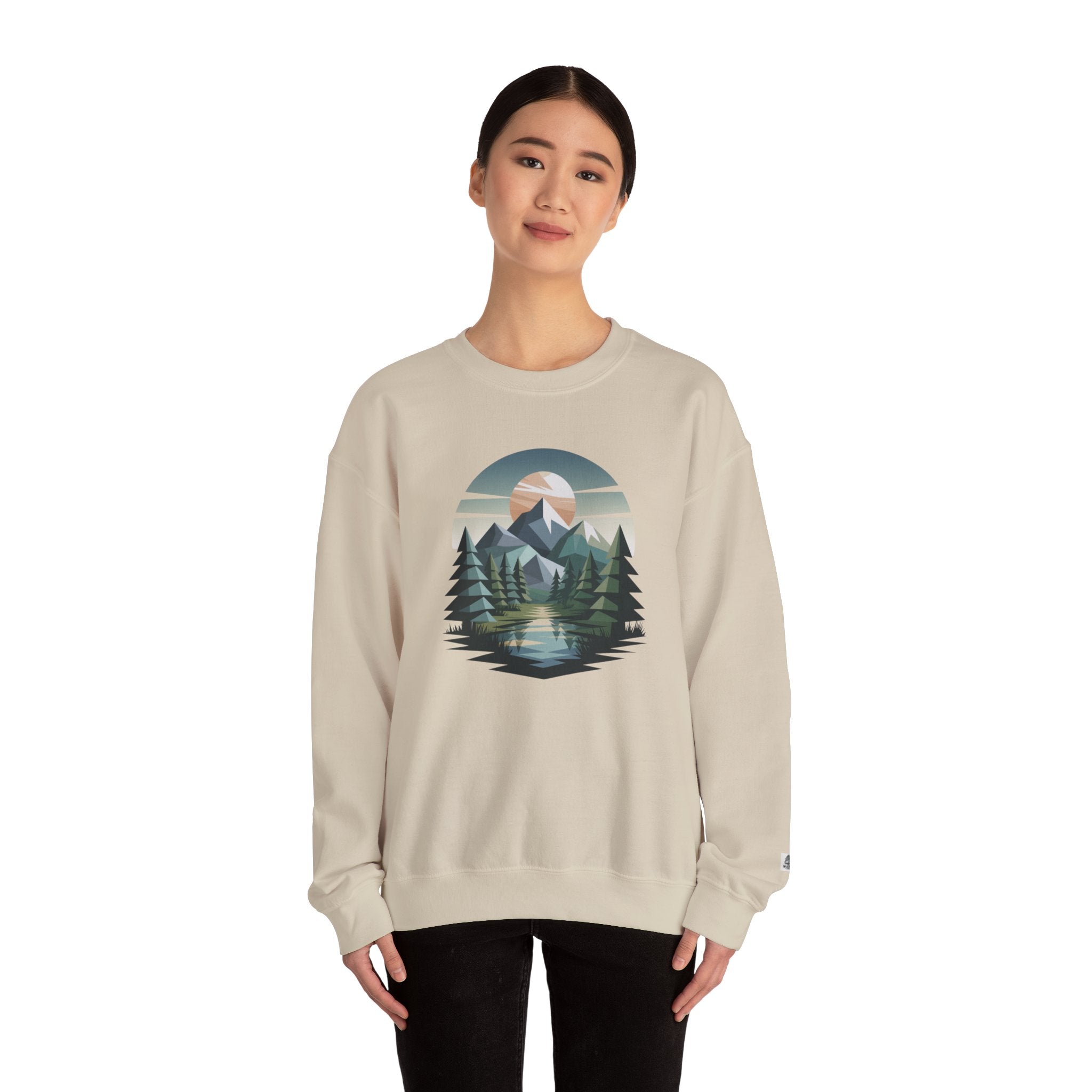 Mountain Lake Crewneck Sweatshirt
