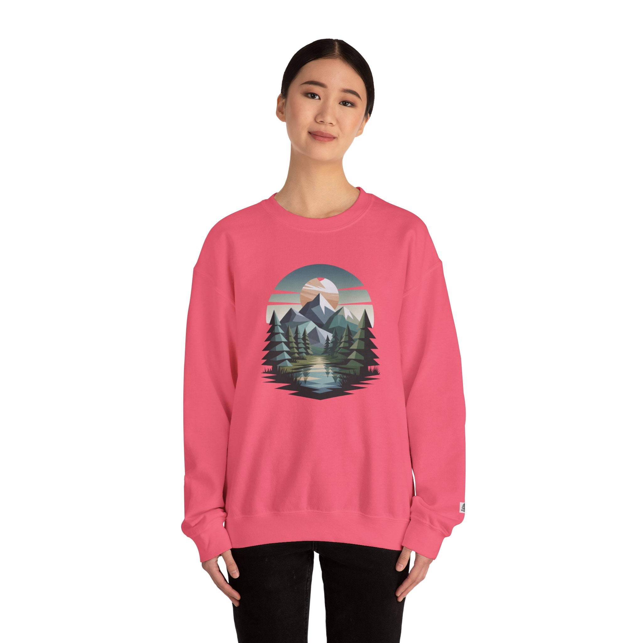 Mountain Lake Crewneck Sweatshirt
