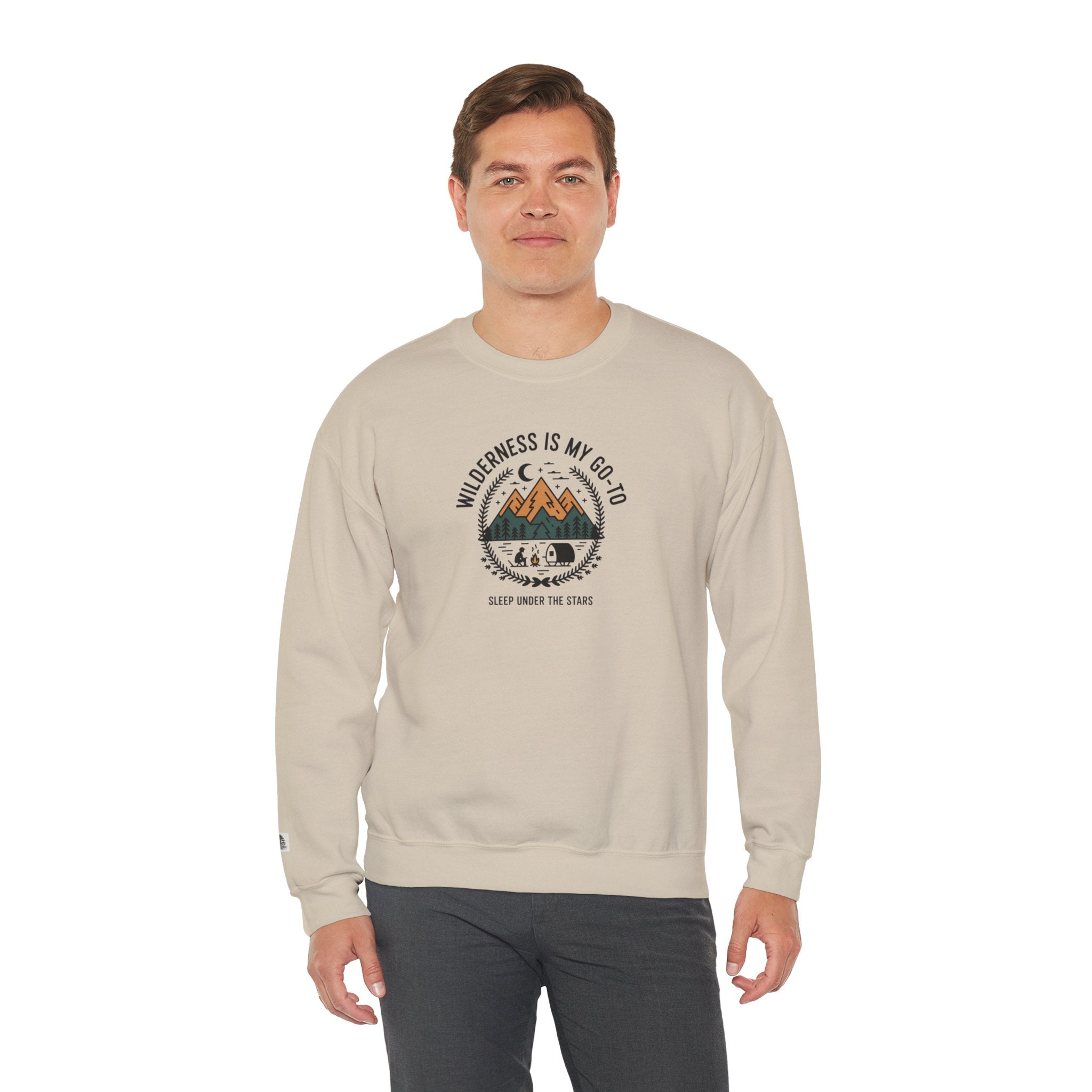 Wilderness Is My Go-To Crewneck Sweatshirt