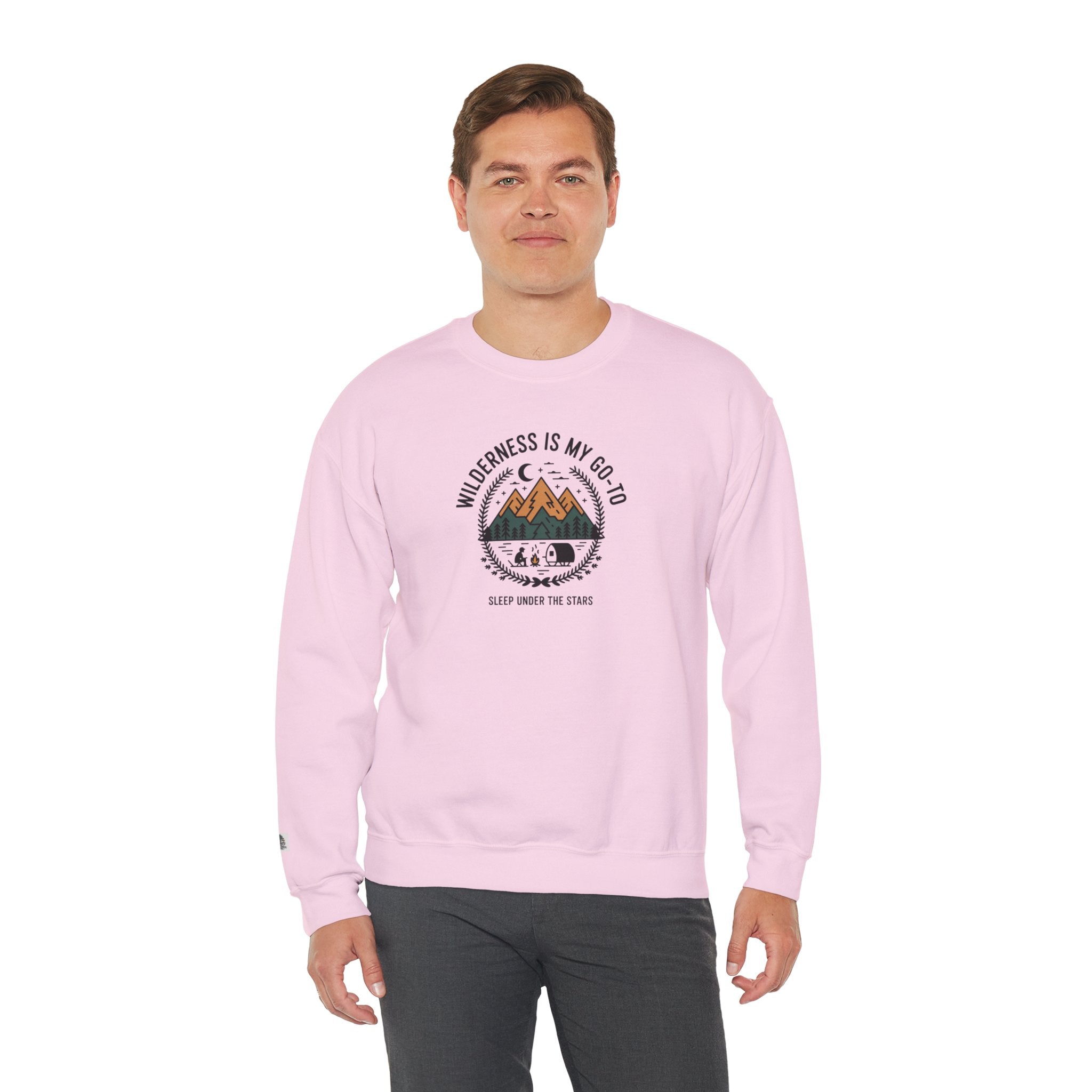 Wilderness Is My Go-To Crewneck Sweatshirt