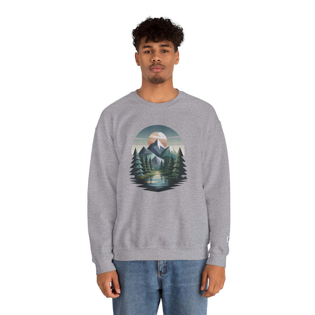 Mountain Lake Crewneck Sweatshirt