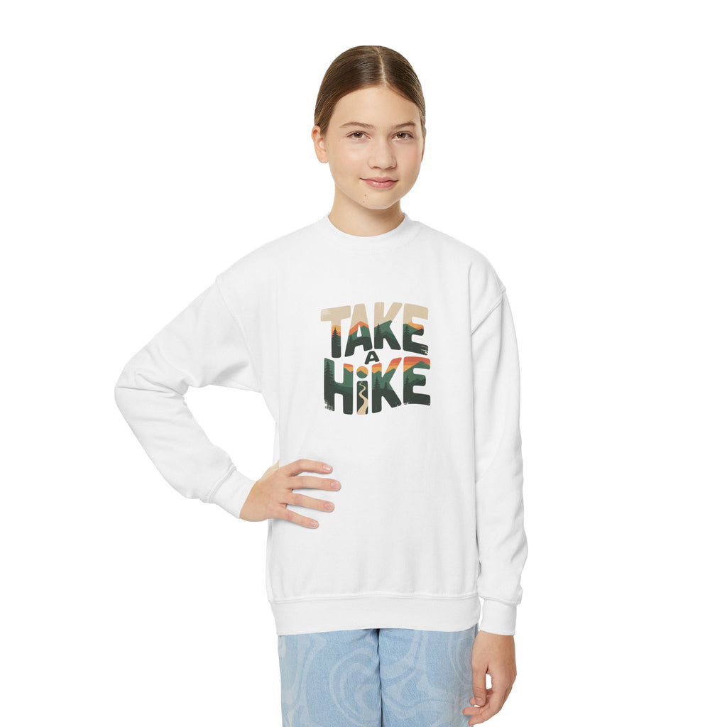 Take A Hike Youth Crewneck Sweatshirt