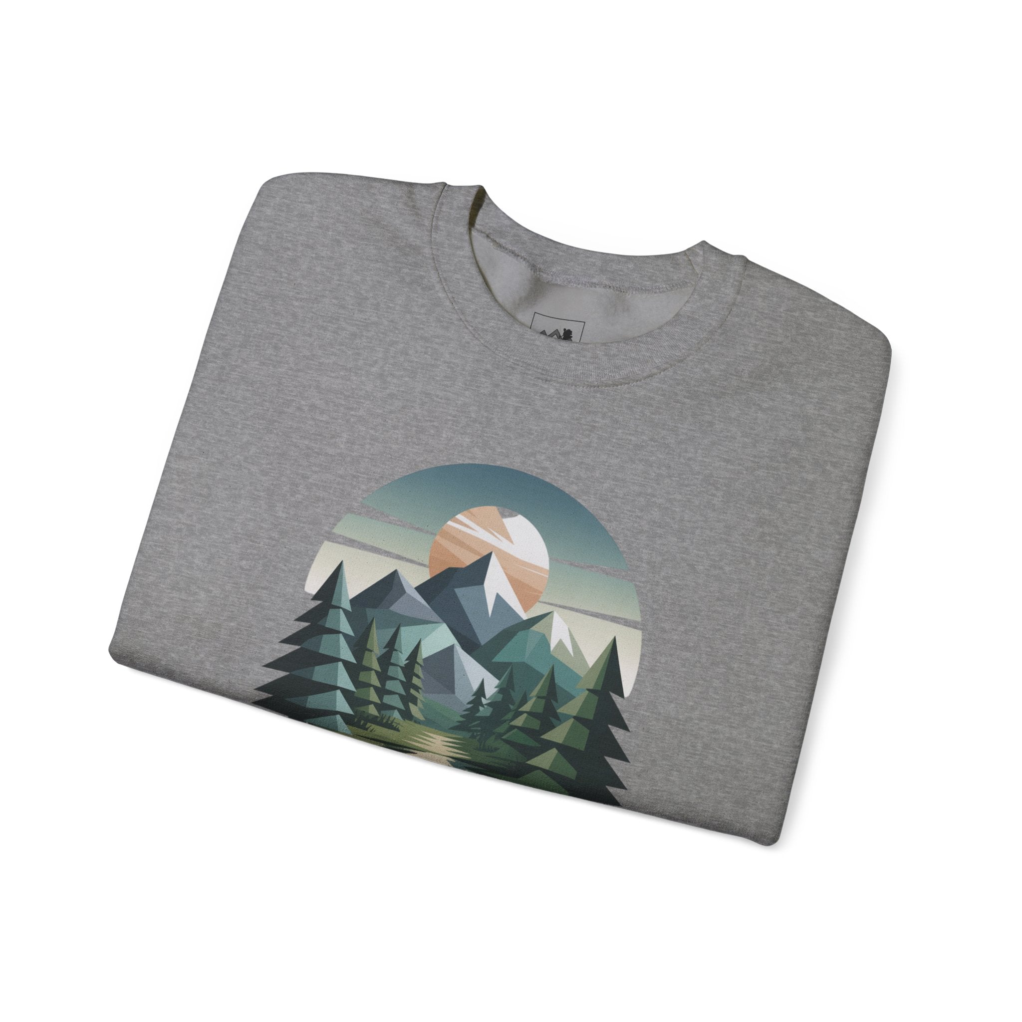 Mountain Lake Crewneck Sweatshirt