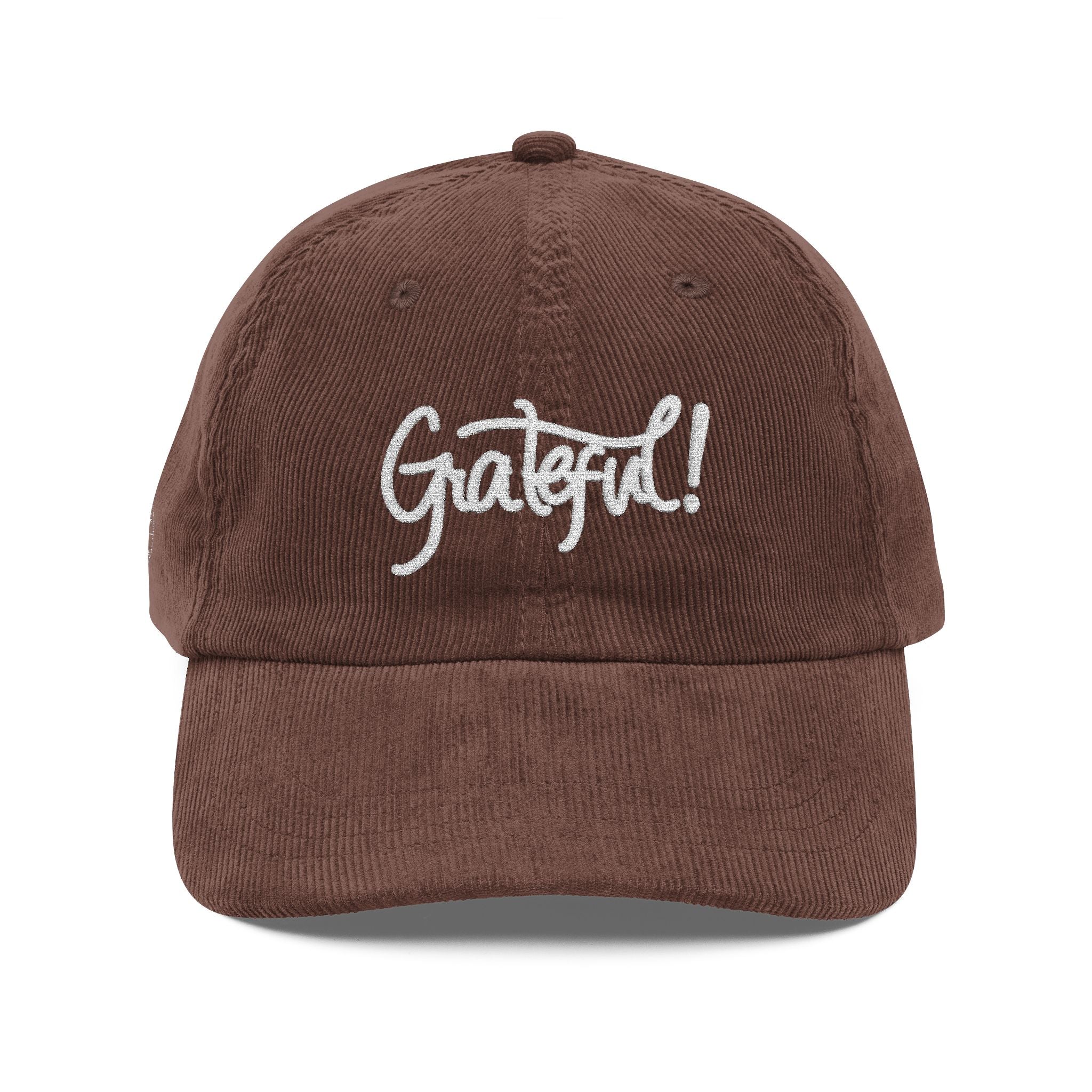 Cap - Vintage Corduroy Grateful Embroidery