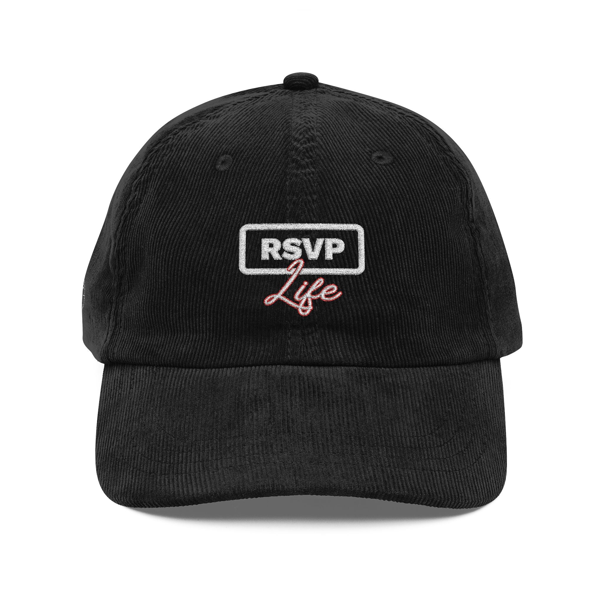 Cap – Vintage Corduroy RSVP Life Embroidery