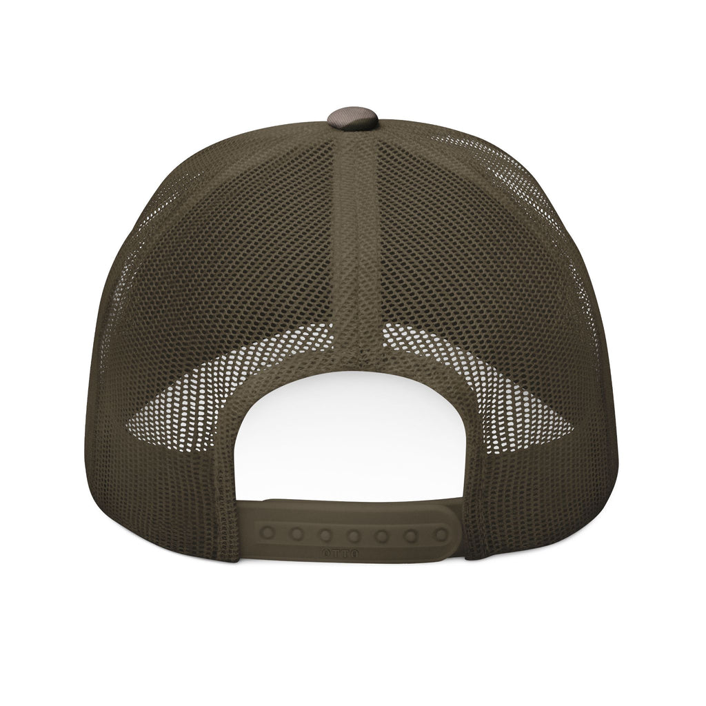 Camo Embroidered Trucker Hat - Outdoor Adventure Cap