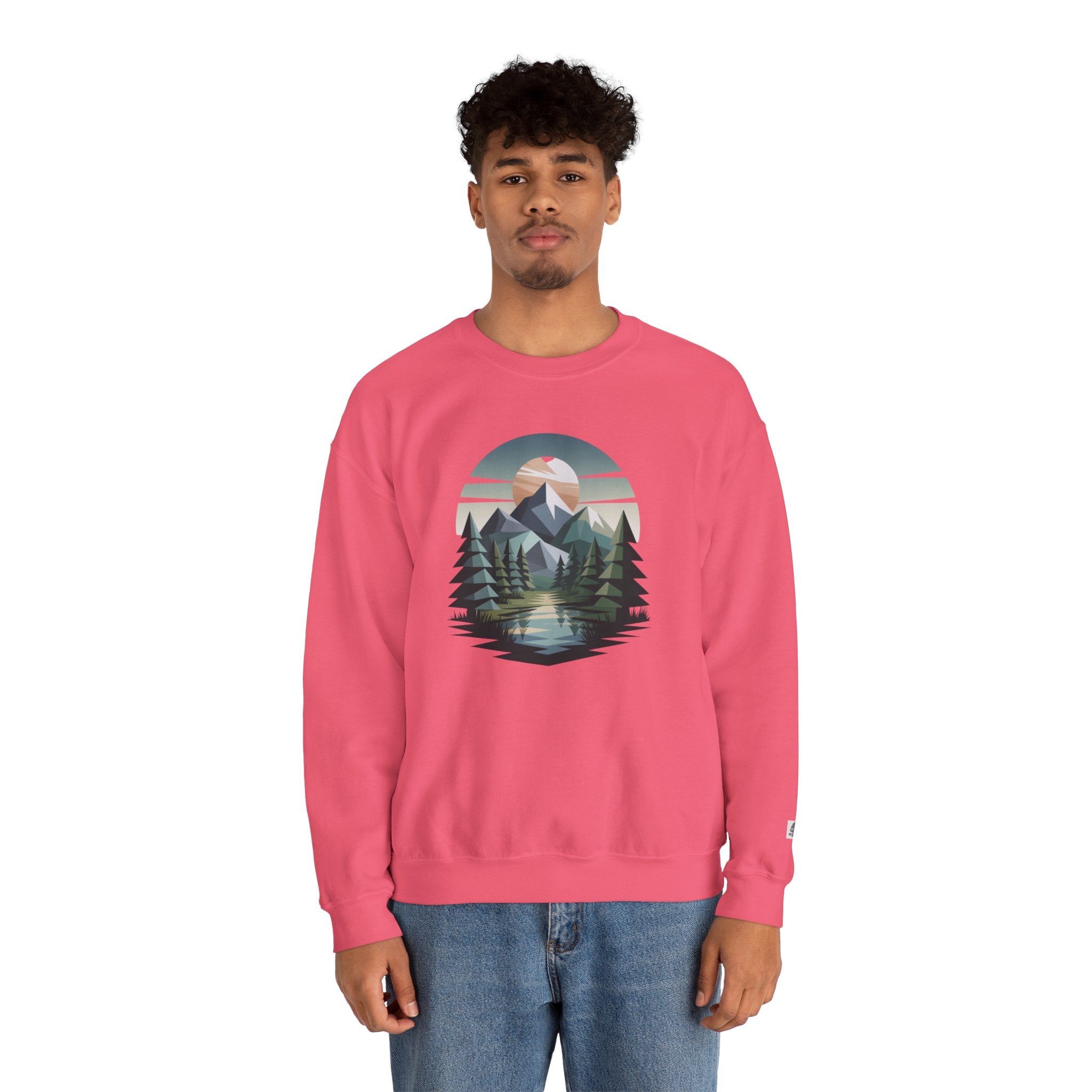 Mountain Lake Crewneck Sweatshirt