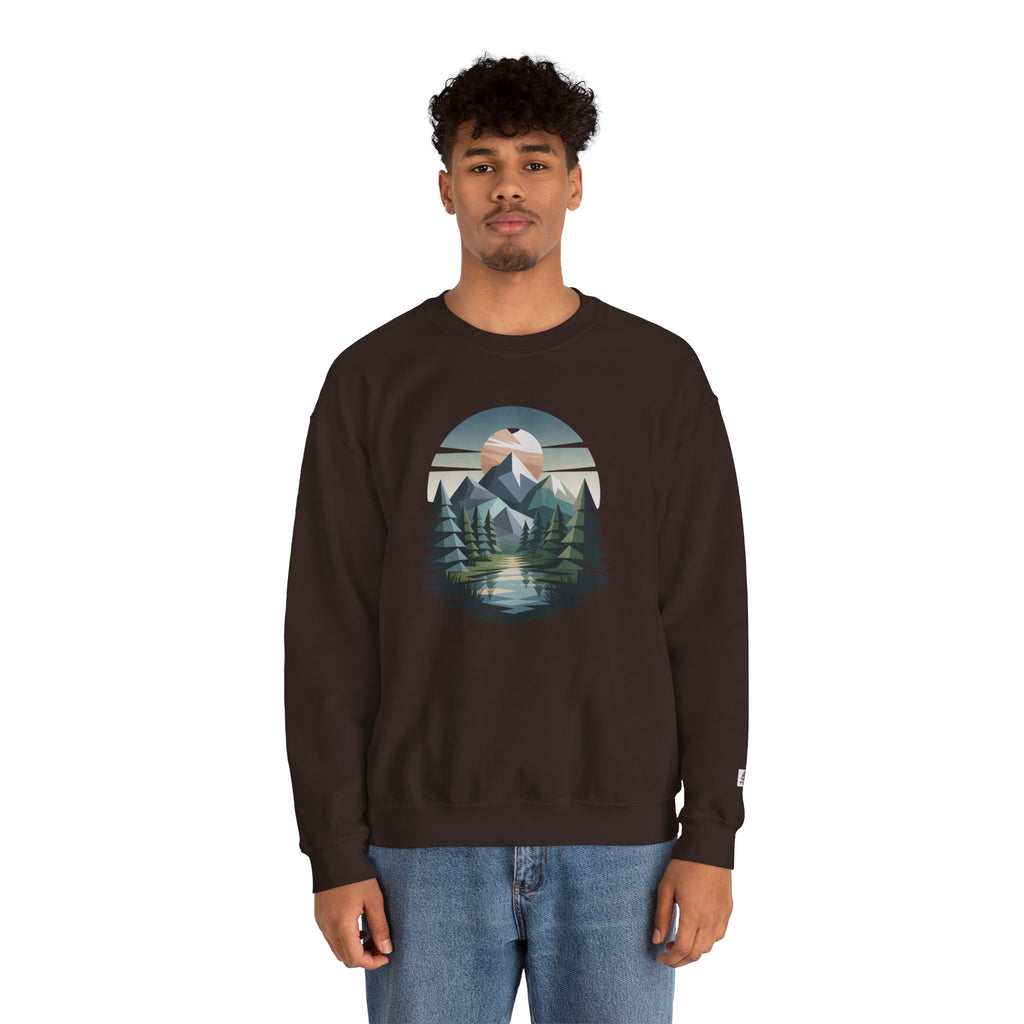 Mountain Lake Crewneck Sweatshirt