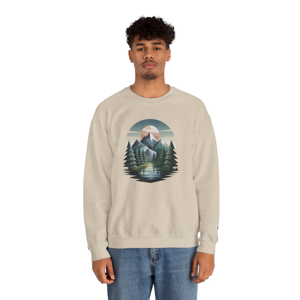 Mountain Lake Crewneck Sweatshirt
