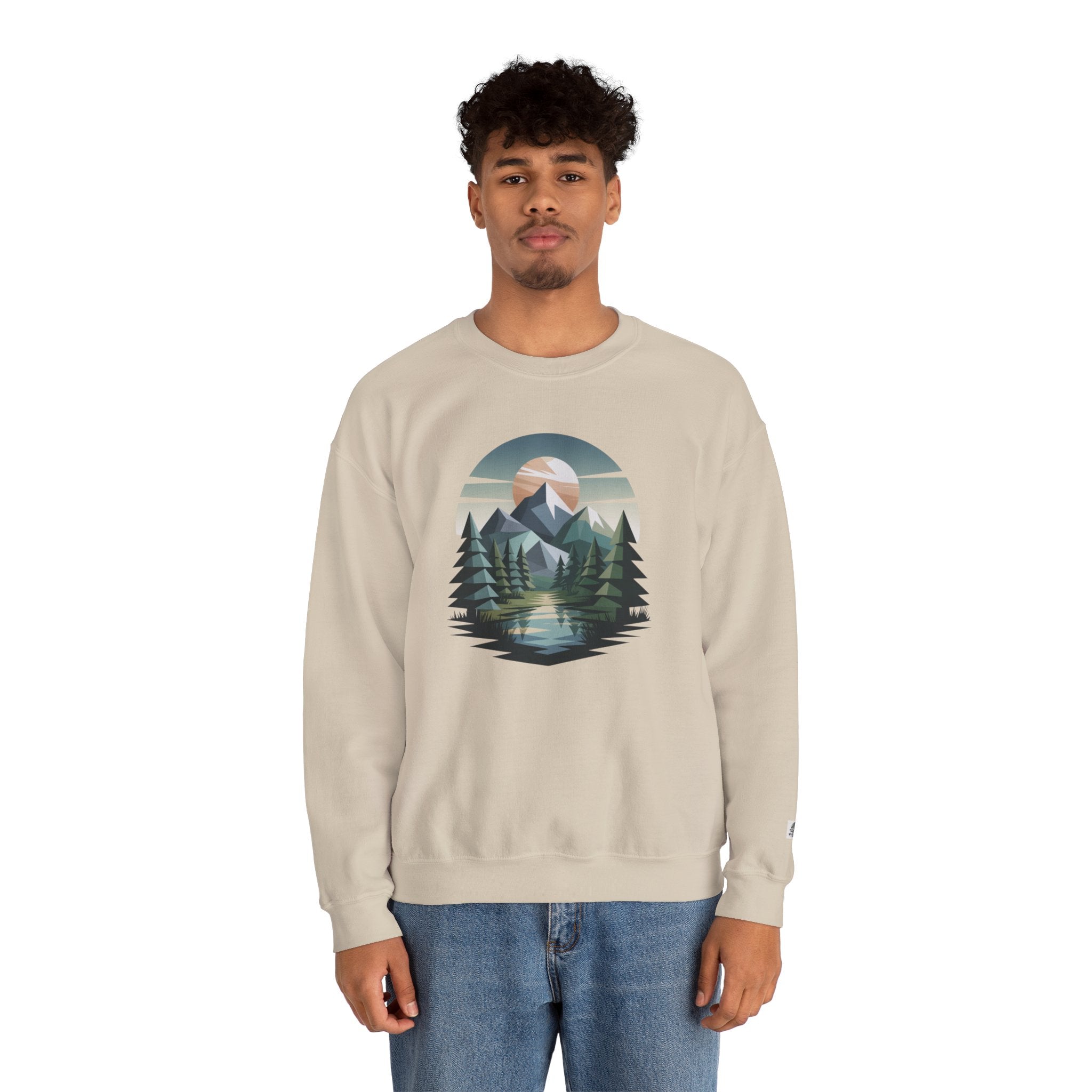 Mountain Lake Crewneck Sweatshirt