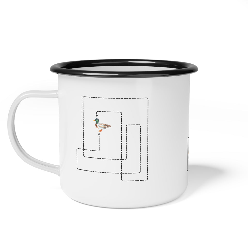 Outdoor Mug - Enamel Camp Cup by Earth Orange Outfitters