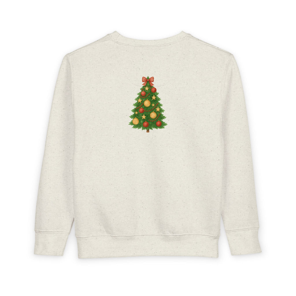 Toddler Sweatshirt — Cute Holiday Elf Coloring Graphic