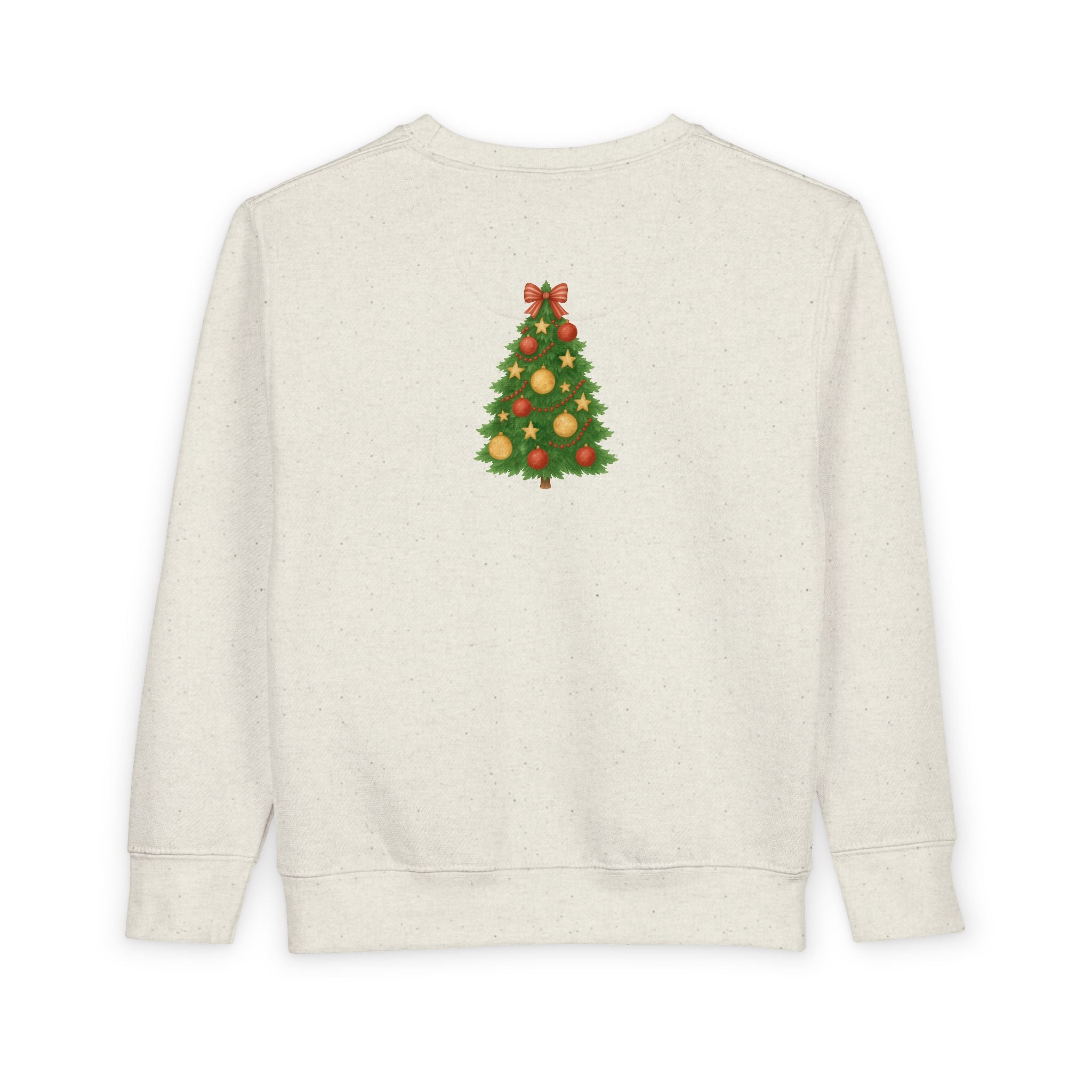 Toddler Sweatshirt — Cute Holiday Elf Coloring Graphic