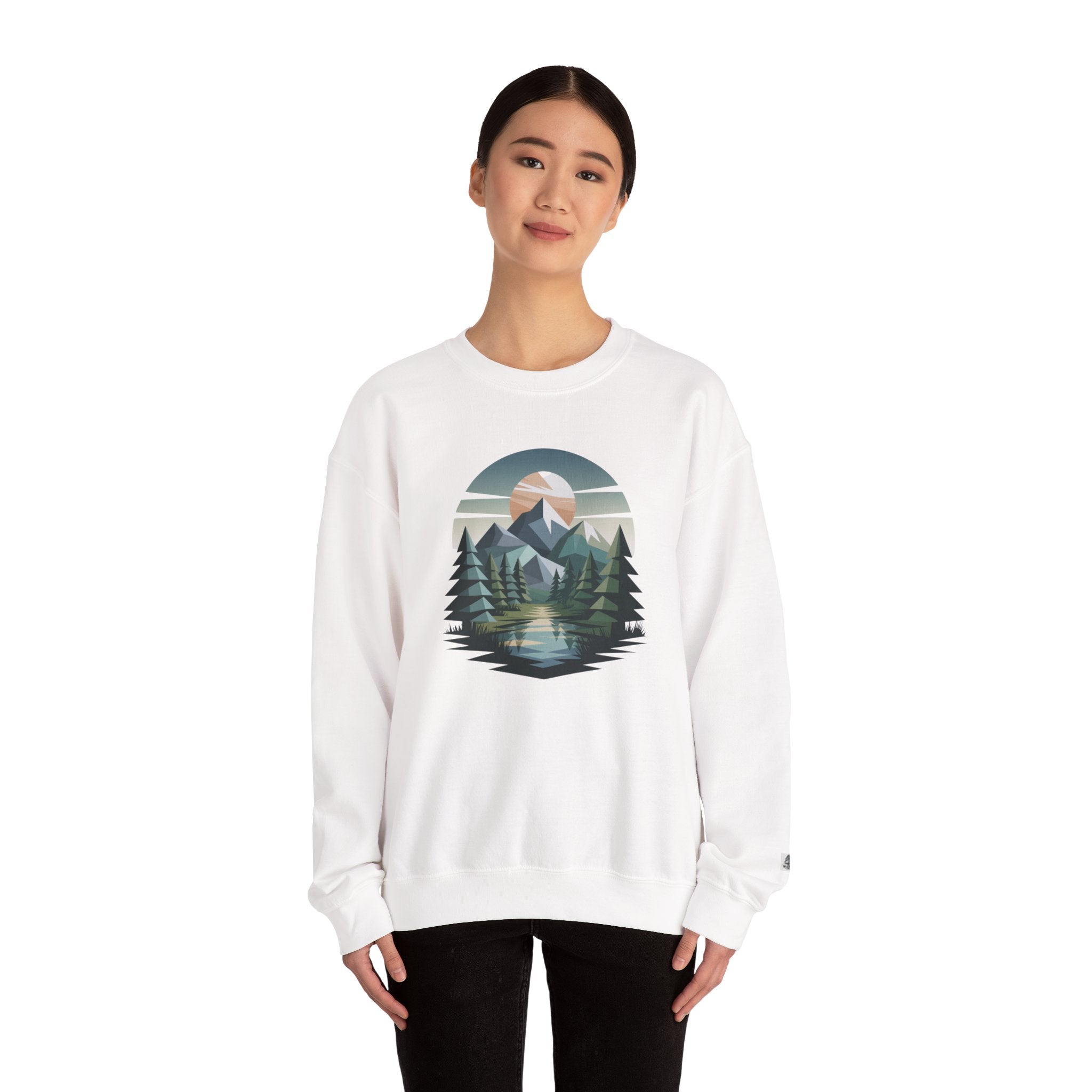 Mountain Lake Crewneck Sweatshirt